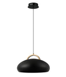 CLA KUPOL: Interior LED Tri-CCT Dome with Brass Highlight Pendant Lights