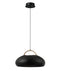 CLA KUPOL: Interior LED Tri-CCT Dome with Brass Highlight Pendant Lights