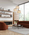 CLA LABU: Interior Dome Glass with Segments Pendant Lights