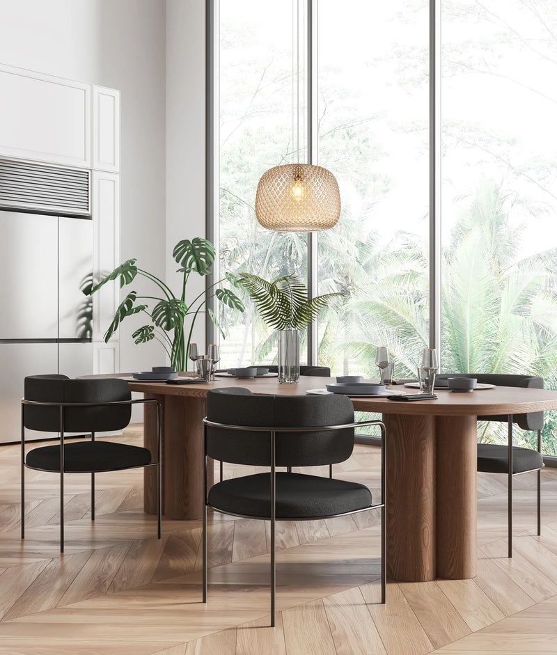 CLA LABU: Interior Dome Glass with Segments Pendant Lights