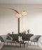 CLA LABU: Interior Dome Glass with Segments Pendant Lights