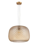 CLA LABU: Interior Dome Glass with Segments Pendant Lights