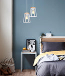 CLA LANTERNA: Scandinavian Wood Trapezium Pendant Lights