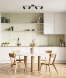 CLA LENGAN: Interior Four Heads Adjustable Round Base Spot Lights