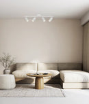 CLA LENGAN: Interior Four Heads Adjustable Round Base Spot Lights