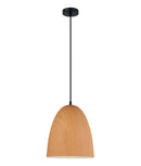 CLA LIGNA: Retro Replica Wood Oblong Pendant Lights