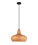 CLA  LIGNA: Retro Wine Glass Replica Wood Pendant Lights