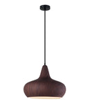 CLA  LIGNA: Retro Wine Glass Replica Wood Pendant Lights