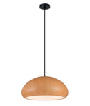 CLA LIGNA: Retro Dome Replica Wood Pendant Lights