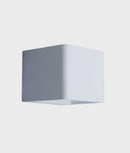 CLA LONDON: City Series LED Interior Matte White Cube Up/Down Wall Light