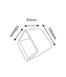 CLA LONDON: City Series LED Interior Matte White Cube Up/Down Wall Light