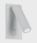 CLA LYON: City Series LED Wall Surface Mounted Matte White Reading Light