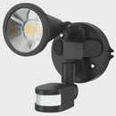 Mercator Lumio Single Head Cob Led Floodlight with Sensor (MXD6821BLK-SEN)