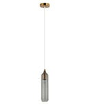 CLA MANGA: Interior Glass Cylinder Pendant Lights