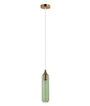 CLA MANGA: Interior Glass Cylinder Pendant Lights