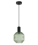 CLA MARACA: Interior Glass Jar With Quadrilateral Segment Pendant Lights