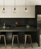 CLA MARACA: Interior Glass Jar With Quadrilateral Segment Pendant Lights
