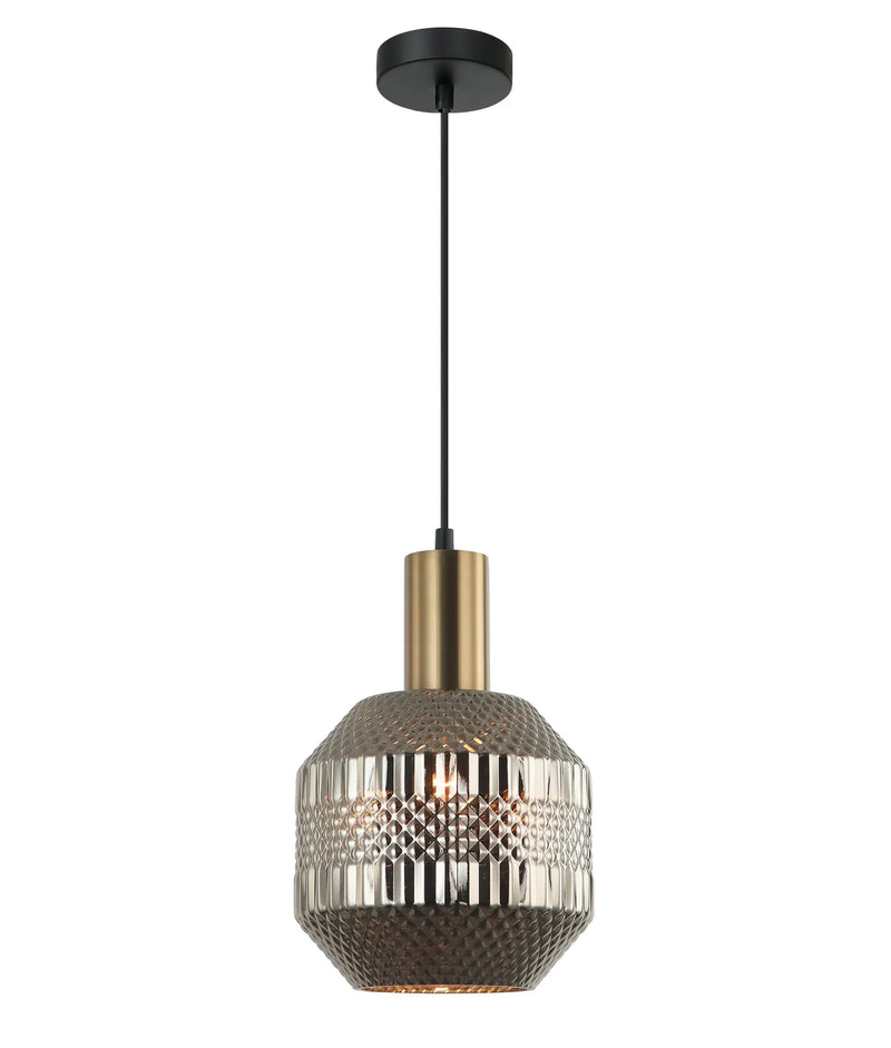 CLA MARACA: Interior Glass Jar With Quadrilateral Segment Pendant Lights