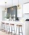 CLA MARTE: Geometric Design Interior Iron Cage Pendant Lights