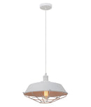 CLA MATRIX: Industrial Iron Dome & Cage Pendant Lights