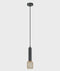 CLA MIKRO: Modern Karaoke Mic Shape Interior Cylinder & Mesh Pendant Lights