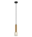 CLA MIKRO: Modern Karaoke Mic Shape Interior Cylinder & Mesh Pendant Lights