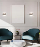 CLA NAGOYA: City Series LED Tri-CCT Interior Rectangular Up/Down Dimmable Wall Light