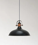 CLA NARVIK: Industrial Scandinavian Dome Shape With Copper Plating Pendant Lights