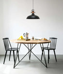 CLA NARVIK: Industrial Scandinavian Dome Shape With Copper Plating Pendant Lights