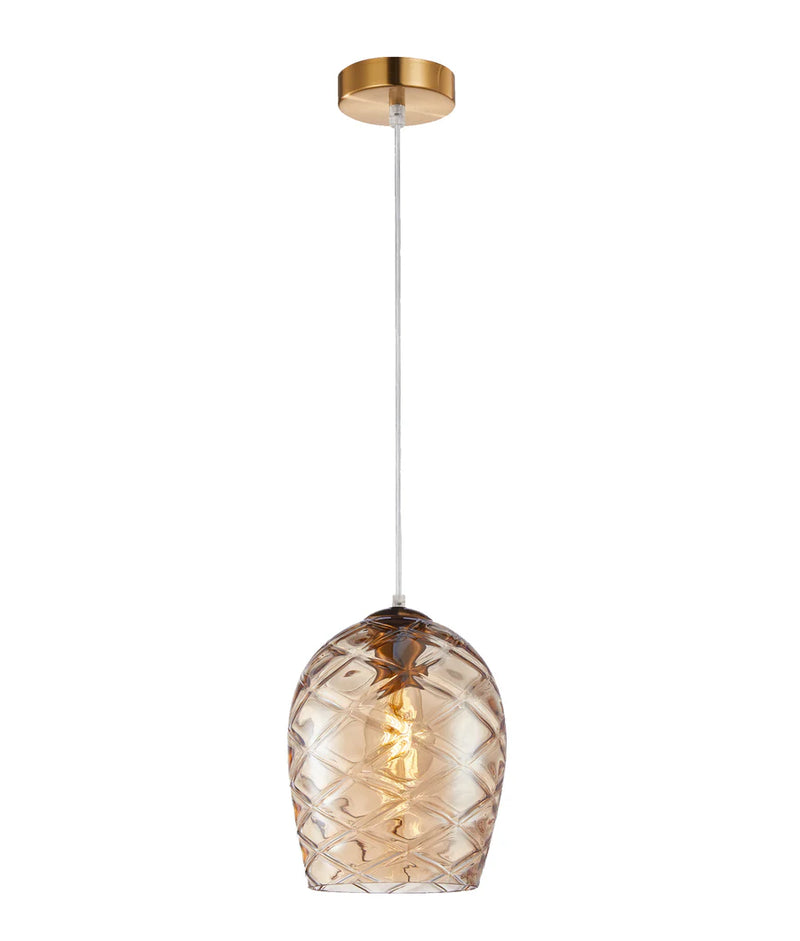 CLA NETA: Interior Wine Glass Shade Segmented Pendant Lights