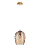 CLA NETA: Interior Wine Glass Shade Segmented Pendant Lights