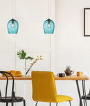 CLA NETA: Interior Wine Glass Shade Segmented Pendant Lights