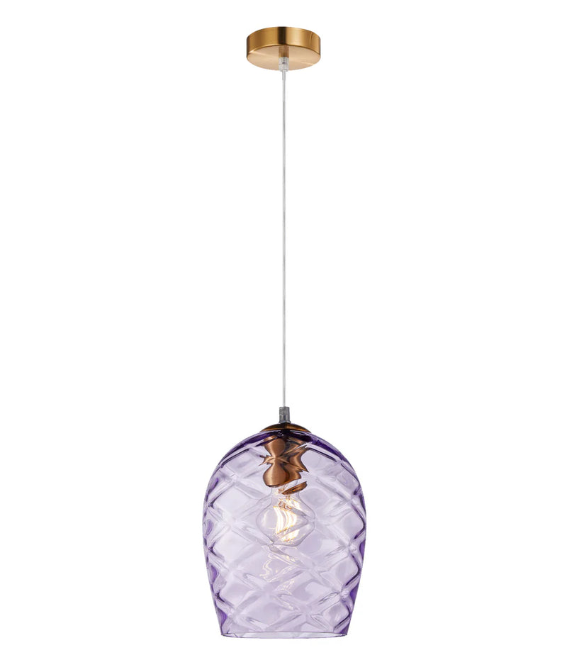 CLA NETA: Interior Wine Glass Shade Segmented Pendant Lights