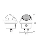 CLA Interior LED Wall Utility Night Light