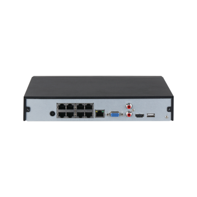 Dahua 8 Channels Compact 1U 8PoE 1HDD WizSense Network Video Recorder with 4TB HDD (DHI-NVR4108HS-8P-AI/ANZ-4TB)