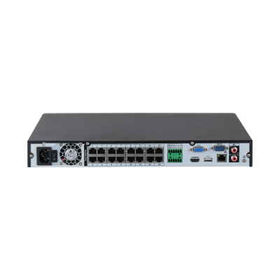 Dahua 16 Channels 1U 16PoE 2HDDs WizSense Network Video Recorder (NVR4216-16P-AI/ANZ)