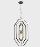 CLA ORBITA: Bohemian Polished Nickel Pendant Light
