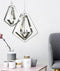 CLA ORBITA: Bohemian Small Polished Nickel Hardware Pendant Light