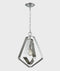 CLA ORBITA: Bohemian Small Polished Nickel Hardware Pendant Light