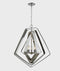 CLA ORBITA: Bohemian Large Polished Nickel Hardware Pendant Light