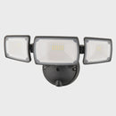 Mercator Onyx Triple Head Security Flood Light (MXD6923BLK)