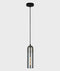 CLA PASTILLE: Interior Round Top Cylinder Glass Pendant Lights