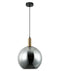 CLA PATERA: Interior Glass with Extended Bronze Highlight Pendant Lights