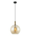 CLA PATERA: Interior Glass with Extended Bronze Highlight Pendant Lights