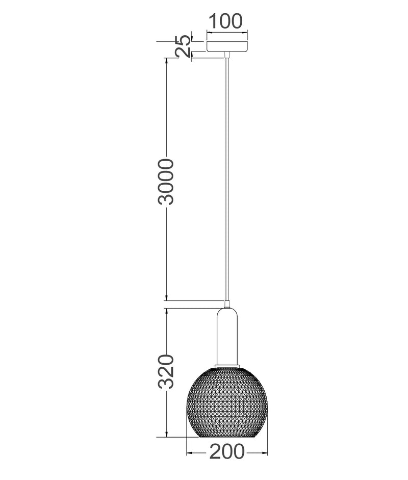 CLA PELOTA: Modern Interior Wine Glass Segmented Glass Pendant Lights