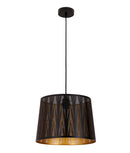 CLA PENSHADE: Interior Slanted with Vector Pattern Laser Cut Pendant Lights