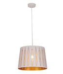CLA PENSHADE: Interior Slanted with Vector Pattern Laser Cut Pendant Lights