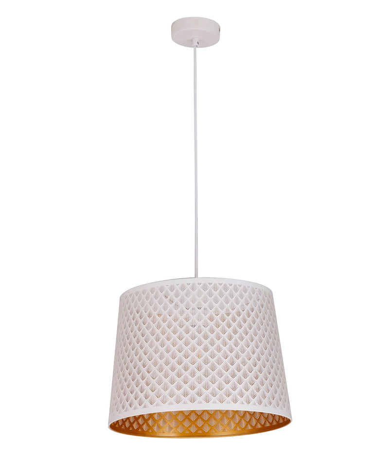 CLA PENSHADE: Interior Slanted with Geometry Pattern Laser Cut Pendant Lights