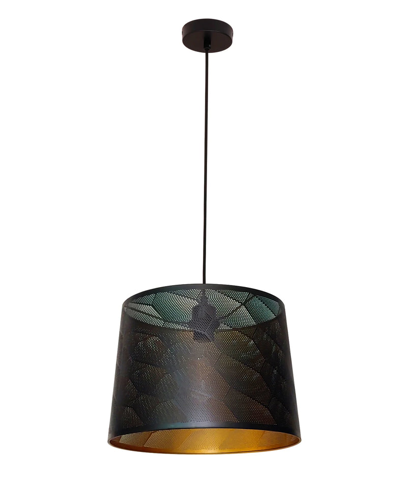 CLA PENSHADE: Interior Slanted with Honeycomb Pattern Laser Cut Pendant Lights