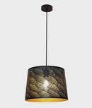 CLA PENSHADE: Interior Slanted with Honeycomb Pattern Laser Cut Pendant Lights